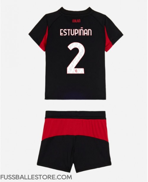 Günstige AC Milan Pervis Estupinan #2 Heimtrikotsatz Kinder 2025-26 Kurzarm (+ Kurze Hosen) Günstige AC Milan Pervis Estupinan #2 Heimtrikotsatz Kinder 2025-26 Kurzarm (+ Kurze Hosen)